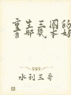 重生三国的小说有哪几本好看