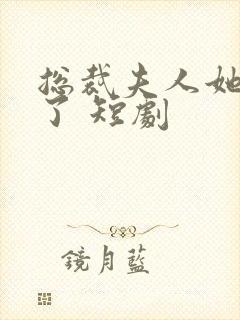 总裁夫人她重生了 短剧