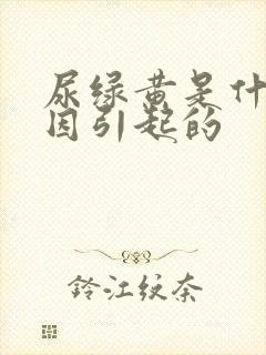 尿绿黄是什么原因引起的