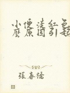 小便淡红色是什么原因引起的