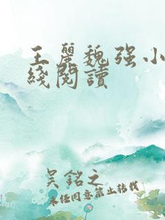 王丽魏强小说在线阅读