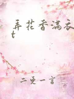 弄花香满衣txt