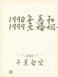 1990年马和1999兔婚姻好不好
