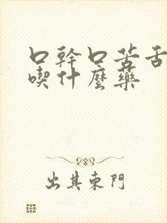 口干口苦舌苔黄吃什么药