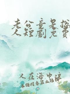 老公竟是总裁大人短剧免费观看