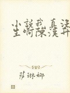 小说我真没想重生啊陈汉升