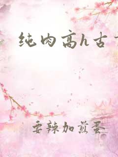 纯肉高h古言
