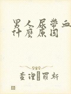 男人尿带血色是什么原因