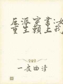 反派穿书:女主重生赖上我