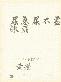 尿急尿不尽膀胱胀痛