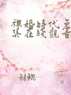 裸婚时代免费全集在线观看