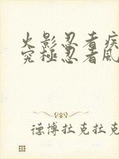 火影忍者疾风传究极忍者风暴3