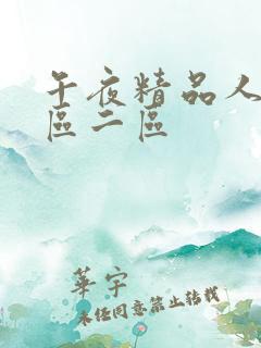 午夜精品人妻一区二区