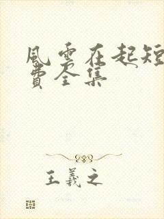 风云在起短剧免费全集