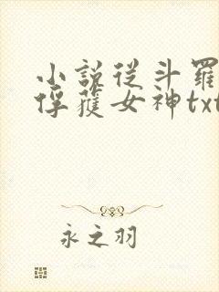 小说从斗罗开始俘获女神txt下载