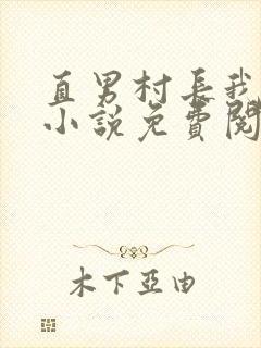 直男村长我掰弯小说免费阅读