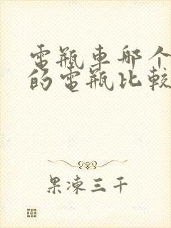 电瓶车哪个牌子的电瓶比较好一些