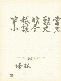 穿越明朝当皇帝小说全文免费阅读