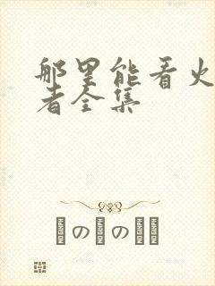 那里能看火影忍者全集