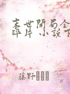 末世开局全属性碎片 小说下载txt