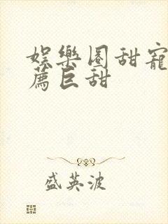 娱乐圈甜宠文推荐巨甜