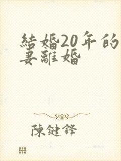 结婚20年的夫妻离婚