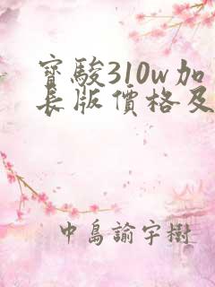 宝骏310w加长版价格及图片