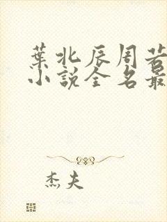 叶北辰周若妤的小说全名最新章节