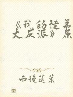 《我的徒弟都是大反派》原版小说