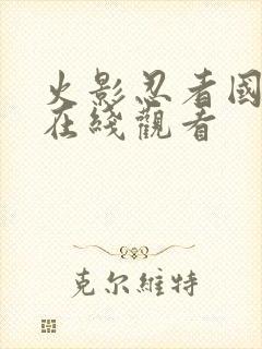 火影忍者国语版在线观看