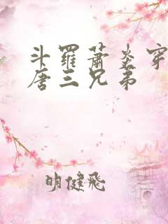 斗罗萧炎穿越成唐三兄弟