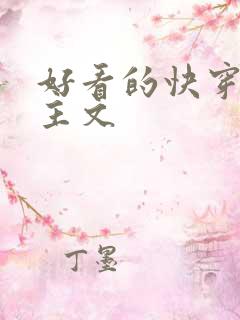 好看的快穿双男主文