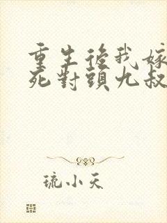 重生后我嫁给了死对头九叔