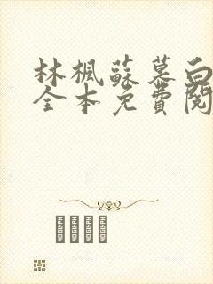 林枫苏慕白小说全本免费阅读最新