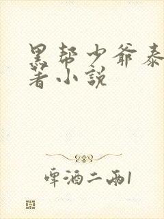 黑帮少爷泰剧原著小说