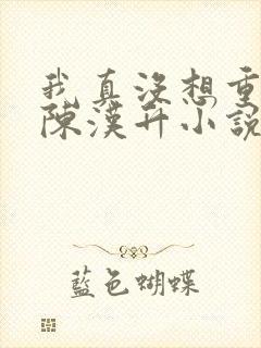 我真没想重生啊陈汉升小说免费