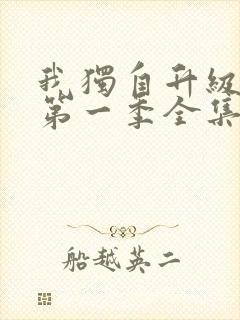 我独自升级动漫第一季全集免费观看