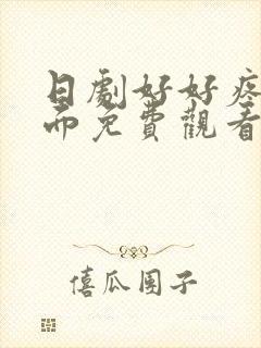 日剧好好疼爱里面免费观看全集