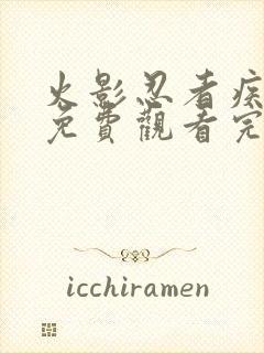 火影忍者疾风传免费观看完整版高清