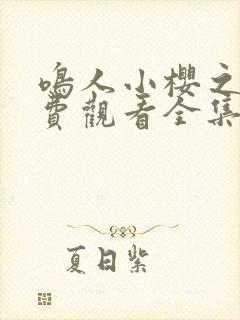 鸣人小樱之夜免费观看全集