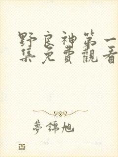 野良神第一季全集免费观看中文版