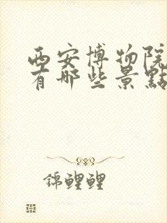 西安博物院周边有哪些景点