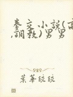 拳交小说(高h,调教)男男