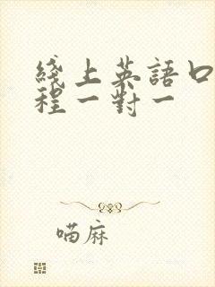 线上英语口语课程一对一