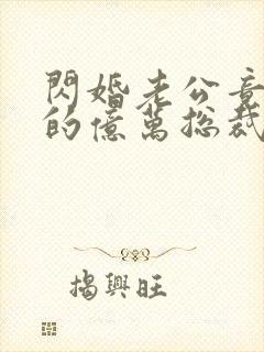 闪婚老公竟是我的亿万总裁