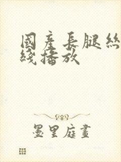 国产长腿丝袜在线播放