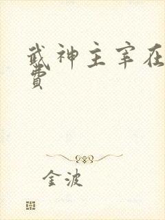 武神主宰在线免费