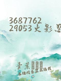 368776229053火影忍者动画