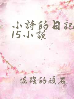 小诗的日记1一15小说