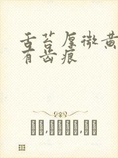 舌苔厚微黄舌边有齿痕